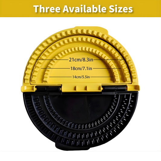 3-in-1 Tortilla Sealer and Sandwich Squeeze Press, Adjustable Quesadilla Maker, BPA-Free Kitchen Gadget for Sealing Wraps and Snacks